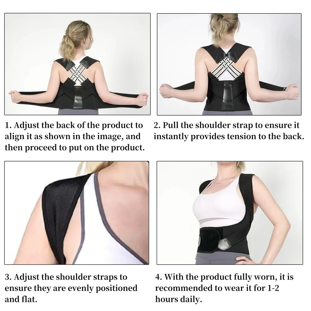 Back Posture Corrector Belt for Men and Women Support