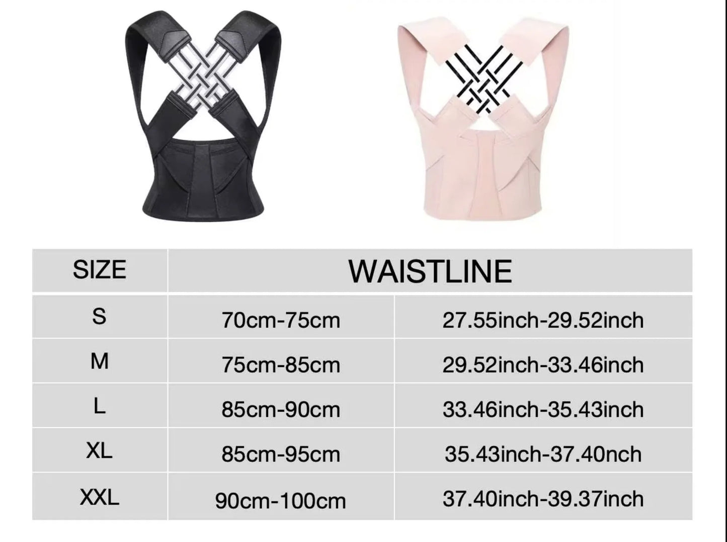 Back Posture Corrector Belt for Men and Women Support